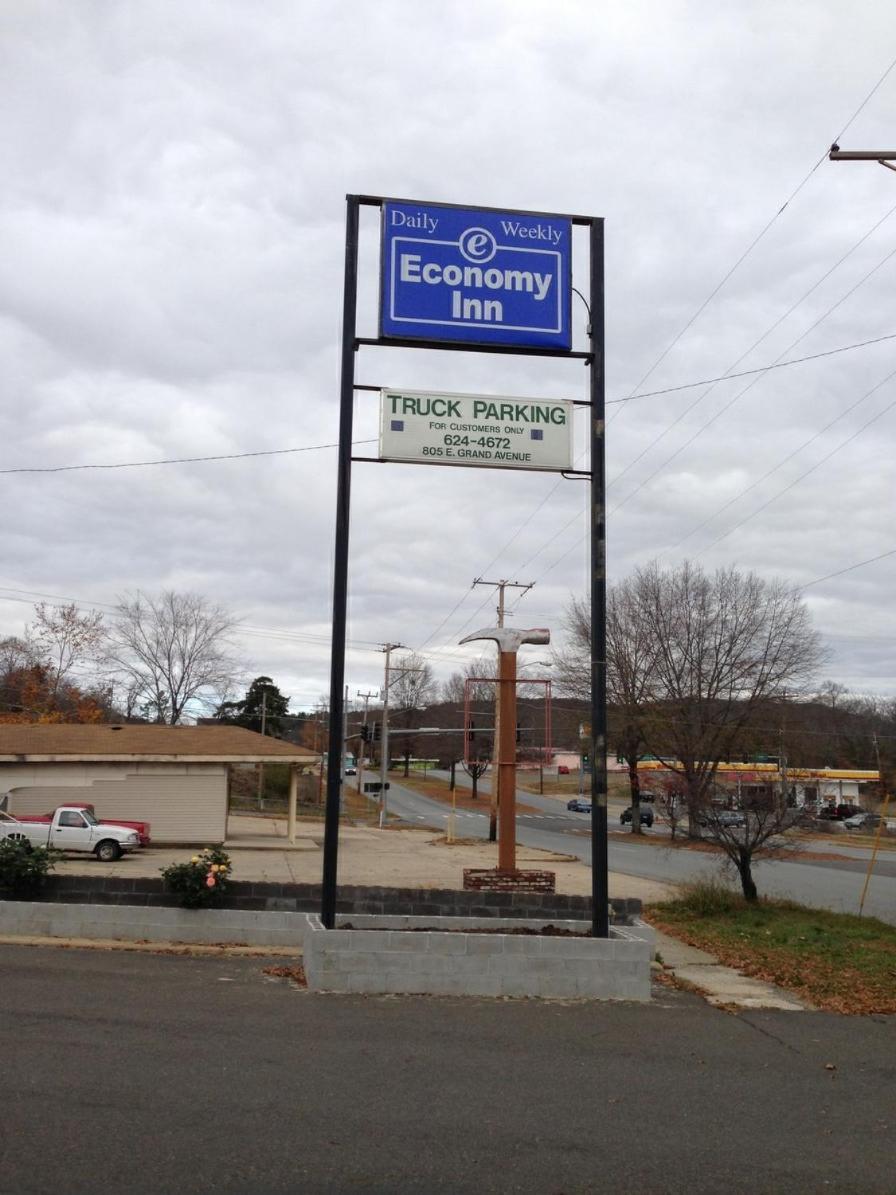 Economy Inn Hot Springs Bagian luar foto